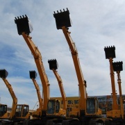 湖北武漢打拔樁機、加長臂挖掘機出租