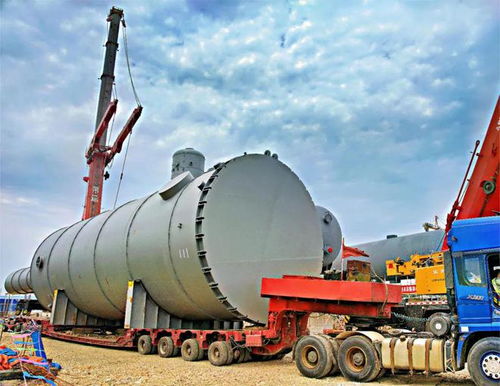 華錦阿美精細化工及原料工程項目大型設備安裝開始